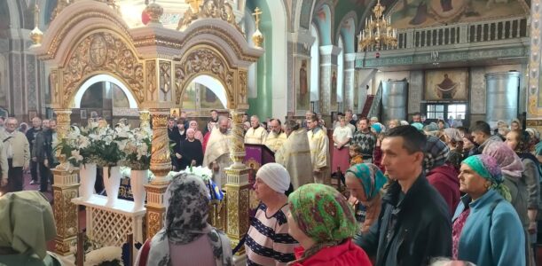 Молебен на начало учебного года