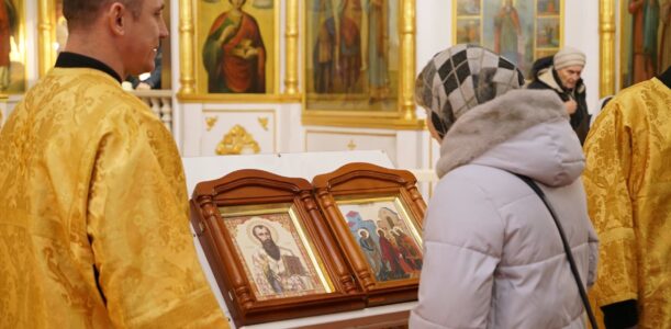 Накануне праздника Обрезания Господня епископ Серафим совершил всенощное бдение в Успенском кафедральном соборе